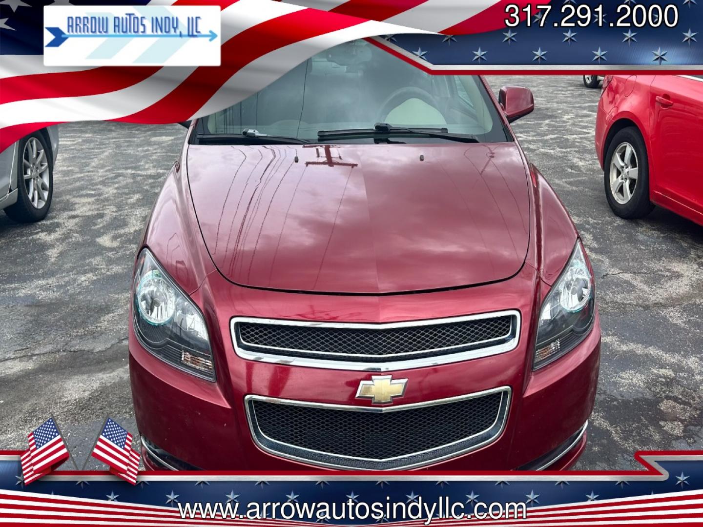 2011 MAROON /2 TONE BROWN / BEIGE Chevrolet Malibu (1G1ZC5EU2BF) with an 2.4L L4 DOHC 16V engine, located at 2710A Westlane Rd., Indianapolis, IN, 46268, (317) 291-2000, 39.885670, -86.208160 - Photo#0